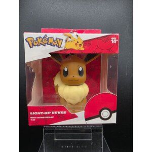 Pokémon Light-Up Eevee Figure With Hand Strap & LED Diffuser 4 Inch Collectible